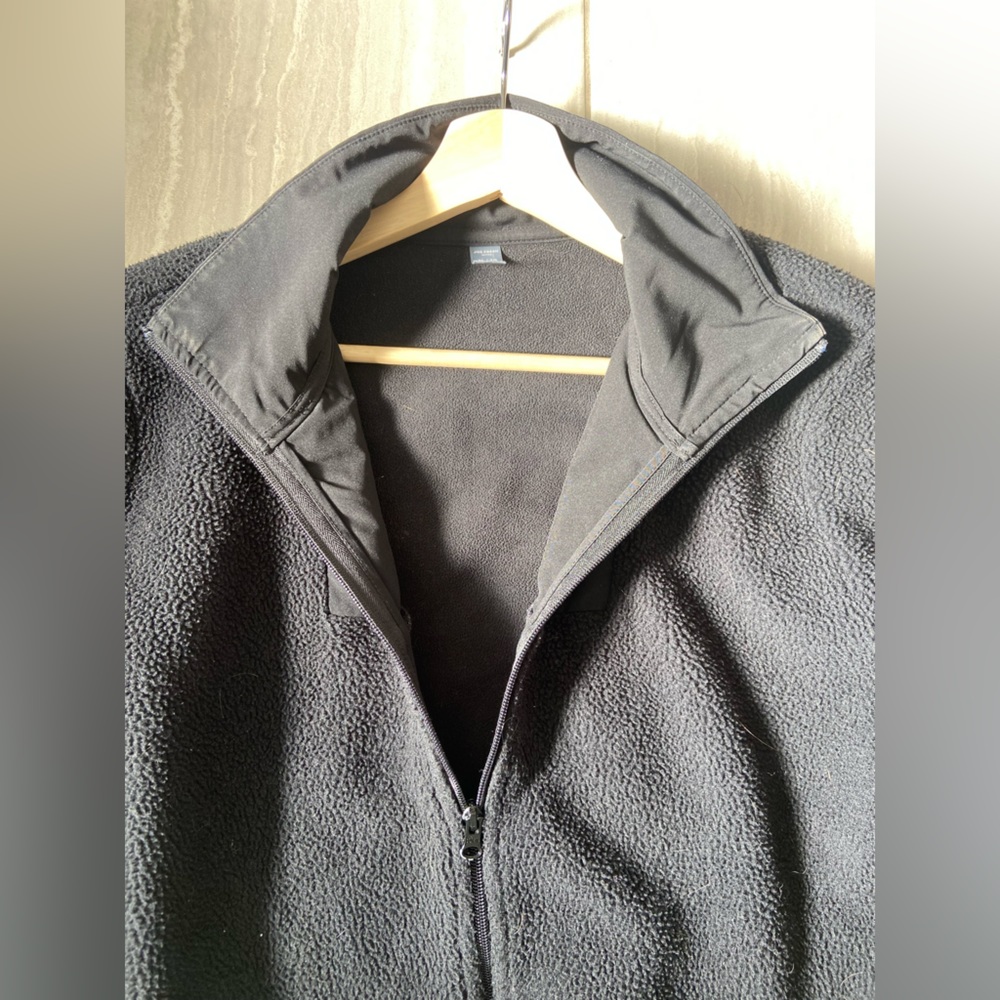 Zip up fleece/sherpa size XL - Picture 2 of 3